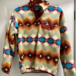 Womens Patagonia Synchilla Snap Fleece Pullover
